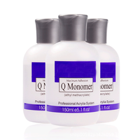 Vente en gros, bouteille de liquide pour ongles de 150ml, monomère acrylique liquide pour ongles, liquide acrylique pour ongles