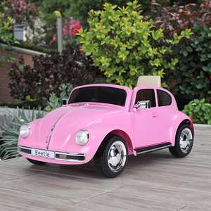 Venta al por Mayor de Autos de Juguete con Control Remoto de 2.4G de la Mejor Calidad, Modelo Nuevo, para Niños, con Licencia Oficial de VW <span class=keywords><strong>Beetle</strong></span>, Funciona con Batería, Hecho de Plástico - Product Image 1