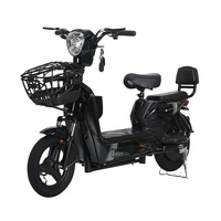 Vente chaude 500W Vélo électrique Usine chinoise 48V12A City Ride New Energy Low Carbon Vélo électrique