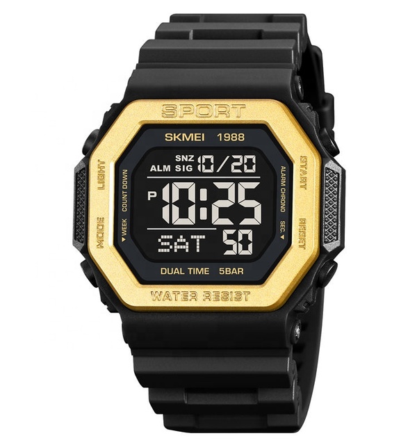 Relojes Hombre SKmei 1988 Men Digital Watch Sport Watch for Men 50m Waterproof Custom Watches Factory Wholesale
