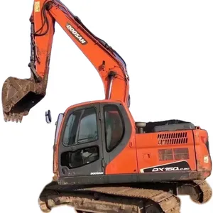 Máy Xúc Bánh Xe Doosan DX 150 Đã Qua Sử Dụng Giá Tốt, Máy Xúc 95 Mới