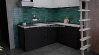 Maisonnette modulaire préfabriquée en acier à pente unique, mobile, pour extérieur, au design moderne, et unité de logement modulaire de type « granny flat »