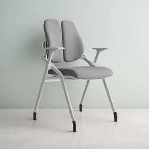 Silla Escolar Ergonómica con Soporte Lumbar, Diseño Plegable para Estudiantes y Uso Comercial, Estructura Metálica DY655970 - Product Image 1