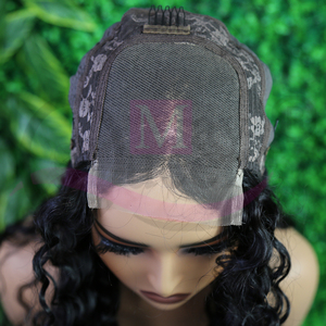 5*5 bébé cheveux Ombre Bob perruques avec Transparent suisse HD dentelle frontale petite casquette taille 4C Style frange numéro de modèle fermeture perruque - Product Image 5