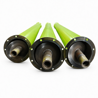 Convoyeur à vis pour ciment LSY273, diamètre 273 mm, 6 mètres, alimentateur à vis interchangeable moderne vert ES273 pour centrale à béton CE ISO