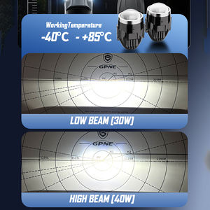 GPNE AF20 Impermeable 2 pulgadas Lámpara antiniebla Bi Proyector Lente Luz antiniebla - Product Image 3