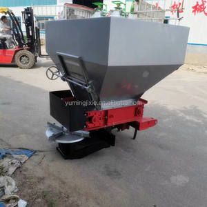 Tractor Pto Driven Dry Stiure Spreader Machine Tanque de fertilizante de acero inoxidable Esparcidor de fertilizante orgánico a la venta - Product Image 1