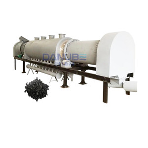 Machine à charbon écologique à partir de balles de riz, sans pollution, pour la production de charbon de café et de coques de noix de coco - Product Image 1