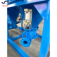 Système de transport pneumatique pour le maniement de poudres en vrac, transfert de ciment en ton-bag vers silo, 5-50t/h