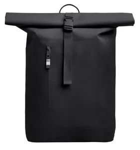 Sac à dos imperméable pour ordinateur portable Sac à dos étanche en polyester Unisexe Sac à dos étanche Grand sac à dos avec lettre USB