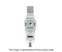 Vanne de réduction de pression avec filtre AW20F02RB, interface 1/4 po, 10 bars, purge automatique, précision de filtration 5 m, série AW20