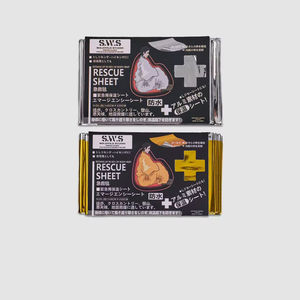 Couverture Thermique Réfléchissante d'Urgence Double Face en Feuille d'Aluminium Imperméable pour la Survie en Extérieur et la Protection Contre le Froid - Product Image 5