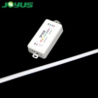 Musique Bluetooth 12v voiture led brouillard arrière/feux de conduite flexible 3014 bande 600mm 234 led blanc 200 modes de changement de couleur