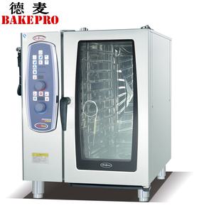 Bakepro סט שלם של מאפייה ציוד מאפייה קומבי תנור עץ גלונים 6 שכבה משולבת-תנור עם שליטה ידנית עם הדוד - Product Image 5