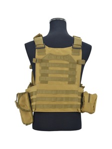 DFTV01 Outdoor <b>Men</b> Cosplay Games Tactical Vest with MG <b>Pouch</b> Faster Detach Molle Platform Black Khaki OD Green - Product Image 4