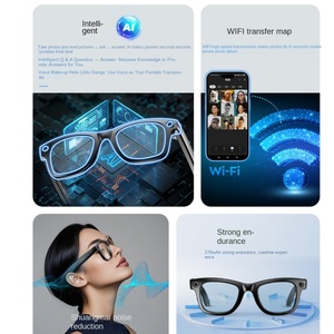 Kính thông minh ai <span class=keywords><strong>Camera</strong></span> dịch video đa chức năng IPX-5 3D điều khiển ứng dụng chống nước/w610 Độ phân giải 800x480 Pin 270mAh - Product Image 4