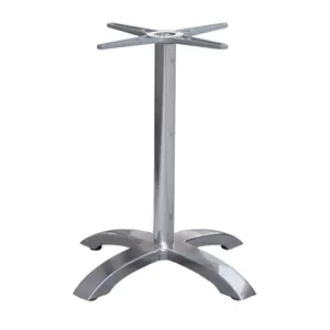 Custom High Quality Anodizing In Shining Finish Chair Base China Supplier Aluminium Office Chair Base