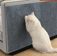 Épurateur de cheveux d'angle de mur résistant à l'usure, tapis auto-adhésif multifonctionnel, planche à gratter pour chat grimpant, tapis d'escalier