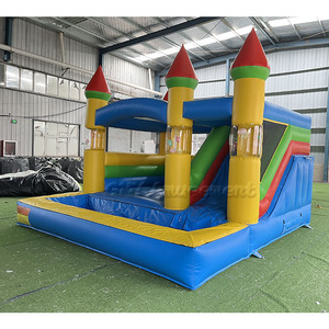 Château <span class=keywords><strong>gonflable</strong></span> commercial personnalisé 15x15 pieds à prix abordable – Achat de châteaux gonflables et ballons gonflables - Product Image 1