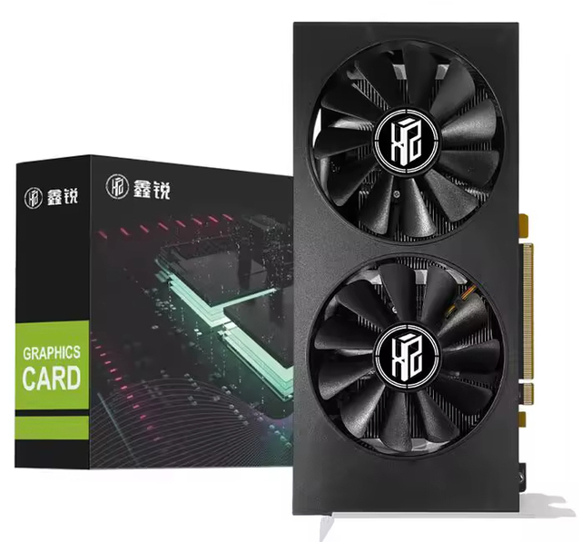 The New RX 590 8GB Graphics Card, with DisplayPort (DP) & HDMI Port, Suitable for Desktop Applications
