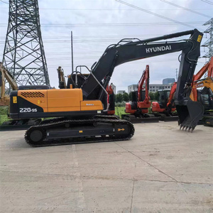 Günstiger Gebrauchter Bagger <span class=keywords><strong>Hyundai</strong></span> 220LC-9S Hydraulischer Raupenbagger Gebrauchtbagger in Gutem Zustand - Product Image 4
