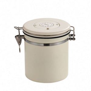 Stainless Steel Airtight Coffee Bean Container Food Coffee <b>Kitchen</b> <b>Storage</b> Canister Tea <b>Storage</b> <b>Jar</b> - Product Image 3