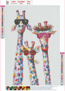 Fourniture directe d'usine 5D diamant broderie <span class=keywords><strong>girafe</strong></span> conception bricolage diamant <span class=keywords><strong>peinture</strong></span> Kit Pintura de Diamantes pour un usage domestique - Product Image 2