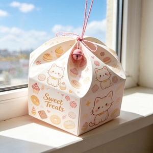 Boîte à dessert en plastique noir de grande taille en gros pour boulangerie et café, idéale pour tiramisu et pâtisseries au <span class=keywords><strong>chocolat</strong></span>, parfaites pour offrir - Product Image 5