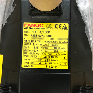A06B-0223-B100 FANUC เซอร์โวมอเตอร์ AC ของแท้ใหม่ - Product Image 2