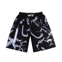 Nouvel ensemble de shorts de boxe UFC cinq-quarts pour le sport, l'entraînement et le fitness – Fabriqué en Chine – E-commerce transfrontalier