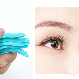 Kit de rehaussement de cils à la kératine style coréen, 7 paires, bleu, avec coussinets de permanente pour cils, permanente à froid, effet bouclé poupée - Product Image 2