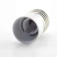 1 PIÈCES E27 à E14 Lampe Ampoule Titulaire Convertisseur Mâle Ignifuge CFL Lumière Socle Adaptateur Convertisseur Conversion pour Maïs Bougie