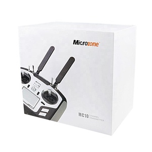 Transmisor RC <span class=keywords><strong>Microzone</strong></span> MC10 de 10 Canales y 2.4Ghz FHSS con Receptor MC9008S PCM2048 PWM /M.Bus para Drones de Carreras FPV y Aviones RC - Product Image 6