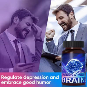 60 Cápsulas para el Cerebro para Adultos con Colágeno y Vitaminas, Mejoran la Memoria y el Sueño, Fabricación Personalizada al por Mayor, Procesamiento OEM - Product Image 4