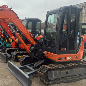 Excavatrice d'occasion Hitachi ZX50U-3, moteur d'origine, petite taille, système hydraulique 5 tonnes, intact, prêt à être expédié - Product Image 4