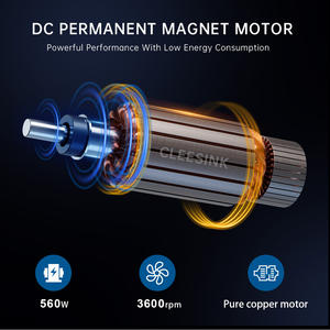 1/2HP 0.5HP電気ステンレス鋼キッチンシンク食品廃棄物処分機連続30〜40dBサイレンサー技術DC家庭用 - Product Image 6