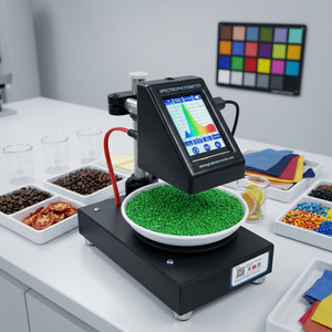 Professional Color Spectrophotometer Colorimeter Whiteness Tester 400 700nm for Coffee Beans Citrus <b>Tomato</b> Textile Plastic Quali - Product Image 1