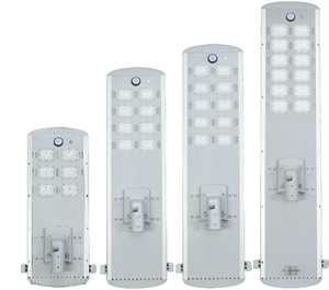 Lampadaire solaire autonettoyant tout-en-un en alliage d'aluminium IP65 pour autoroute, garantie 5 ans, lampes LED solaires 30W-80W - Product Image 2