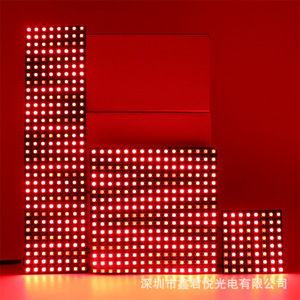 Ws2812b Full Color Led Flex Panel 8X8 8X32 16X16 Pixel 5V Programmable Display Module With <b>Dimmer</b> Support - Product Image 4