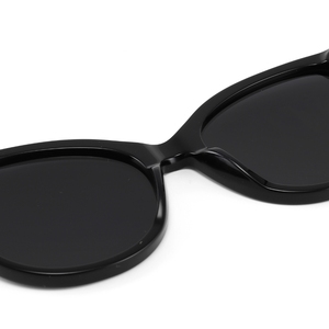 Gafas de Sol Cat Eye con Montura Completa en Tortuga, Lentes Verdes, Protección UV400, Estilo Unisex para Adultos - Product Image 4