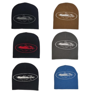 Chapeaux en tricot d'hiver de luxe pour garçons et filles, sport de plein air, chaud, froid, tricot de designer américain pour l'automne - Product Image 5