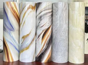 Sıcak satış 120cm * 3m mermer taş köpük duvar kağıdı ruloları yüksek parlak PVC Peel ve sopa mermer fayans oturma odası için - Product Image 3