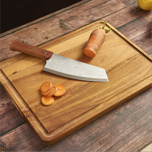 Acacia gỗ hình chữ nhật bằng gỗ cắt khối cho nhà bếp cho thực phẩm ăn sáng và cắt Board - Product Image 2