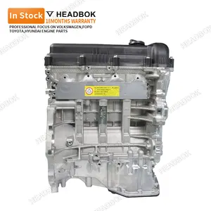 HEADBOK bloques de cilindros de calidad genuina sistema de motor bloque largo completo G4FA G4FC para piezas de automóviles Hyundai montaje de bloque de motor
