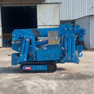 Nuevo diseño telescópico 1 tonelada 1,5 toneladas <span class=keywords><strong>Mini</strong></span> araña terreno áspero máquina de grúa hidráulica Limpieza de vidrio hidráulico RC grúas precio - Product Image 6