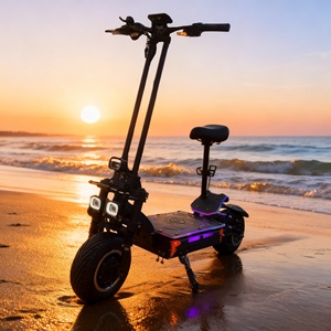 Trottinette électrique longue portée à double moteur 120 km/h, 72V 50Ah, contrôleur 18 Mosfet 72V 65A*2, puissante trottinette pour adultes avec écran TFT - Product Image 1