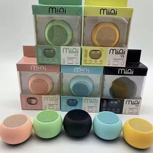 Portable M3 Macaron Colorful <b>Wireless</b> Speaker Radio Subwoofer Round Small Steel Cannon 3D Mini Tws Music Speaker - Product Image 2