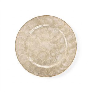 Plato de Presentación Ecológico de Lujo con Núcleo de Bambú MDF y Concha de Nácar, Hecho a Mano para Uso Diario, Fabricado en Vietnam - Product Image 1