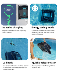 <span class=keywords><strong>Robot</strong></span> aspirateur de <span class=keywords><strong>piscine</strong></span> <span class=keywords><strong>Dolphin</strong></span> Liberty 200 sans fil entièrement automatique, nettoyeur sans fil pour le fond et les parois de la <span class=keywords><strong>piscine</strong></span> - Product Image 6
