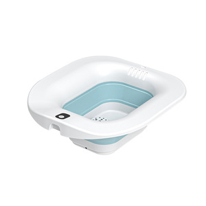 Bain de siège pour siège de toilette – Soin post-partum et hémorroïdes – Bassin de siège vapeur pour bain de <span class=keywords><strong>sel</strong></span> <span class=keywords><strong>d</strong></span>'<span class=keywords><strong>Epsom</strong></span> – Bidet portable - Product Image 6